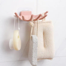 Load image into Gallery viewer, Soap Holder Bathroom Shower Dish Plates Storage Box With Drain Wall Mounted Self Adhesive Plastic Supplies Bathroom Soap Rack Suction Cup Bathroom Soap Dish Holder Shower Soap Dish Saver Tray Bar Soap Sponge Holder for Shower Bathroom Tub and Kitchen
