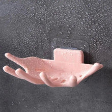 Load image into Gallery viewer, Soap Holder Bathroom Shower Dish Plates Storage Box With Drain Wall Mounted Self Adhesive Plastic Supplies Bathroom Soap Rack Suction Cup Bathroom Soap Dish Holder Shower Soap Dish Saver Tray Bar Soap Sponge Holder for Shower Bathroom Tub and Kitchen
