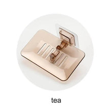 将图片加载到图库查看器，Soap Rack No Drilling Wall Mounted Double Layer Soap Holder Soap Sponge Dish Bathroom Accessories Soap Dishes Self Adhesive Soap Dish Bar Soap Holder Soap Dishes Tray Saver Case Box for Shower Bathroom Kitchen Dish Drainer Drying Rack
