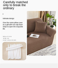 将图片加载到图库查看器，Sofa Cover Waterproof Waffle Sofa Cover All-Inclusive Thick  Sofa Towel Waterproof Sofa Cushion Waterproof Couch Cover Dual Waterproof Sofa Cover Stretch Jacquard Sofa Slipcover Leakproof Furniture Protector For Kids
