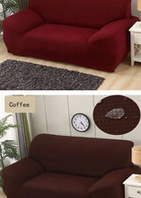 将图片加载到图库查看器，Sofa Cover Waterproof Waffle Sofa Cover All-Inclusive Thick  Sofa Towel Waterproof Sofa Cushion Waterproof Couch Cover Dual Waterproof Sofa Cover Stretch Jacquard Sofa Slipcover Leakproof Furniture Protector For Kids
