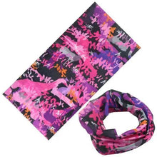 Load image into Gallery viewer, Soft And Comfortable Silk Scarf Unisex Magic Scarf Outdoor Sports Bicycle Headband Bike Cycling Neck Tube Warmer Riding Bandanas Face Mask
