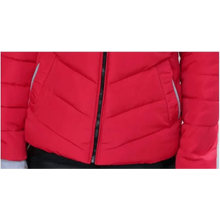 Load image into Gallery viewer, Soft And Comfortable Winter Jacket For Women Short Women's Thicken Outerwear In solid hooded Coats Zipper For Female Slim Cotton padded basic tops
