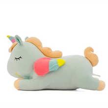 Load image into Gallery viewer, Soft And Cute 30CM Unicorn Action Figure Plush Toy Huggable Bear Doll Girl Sleeping Long Pillow Cute For Girl's Bed
