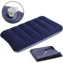 将图片加载到图库查看器，Soft Backrest Pillow PVC Durable Inflatable Air Mattress Inflatable Body Rest Pillow Cushion Air Travel Office Home Back Standard Pillow Rest Classic Airbed Series Relaxing Tool Recliner Cushion Pad Durable Inflatable Air Mattress
