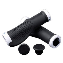Load image into Gallery viewer, Soft Bicycle Grip Shock Absorption Road Bike Handlebar Cover Aluminium Alloy Lock Rubber Anti-slip Cycling Handle Grips Bike Handle Non Slip Soft Rubber Grips Mountain Bicycle Lock On Handle Bar
