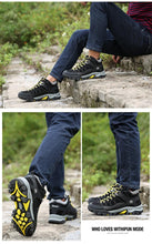 将图片加载到图库查看器，Soft Black Mens Boots Winter Fur Warm Snow Men Walking Boots Work Shoes Footwear Fashion Rubber Ankle Shoes Warm Fur Lined Ankle Booties Comfortable Non Slip Outdoor Shoes
