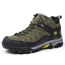 将图片加载到图库查看器，Soft Black Mens Boots Winter Fur Warm Snow Men Walking Boots Work Shoes Footwear Fashion Rubber Ankle Shoes Warm Fur Lined Ankle Booties Comfortable Non Slip Outdoor Shoes
