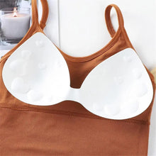 将图片加载到图库查看器，Soft Cotton Sports Bras For Women Push Up Solid Sports Bra Jogging Gym Women Sports Bra Girl Underwear Fitness Running Yoga Sport Tops
