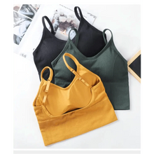 将图片加载到图库查看器，Soft Cotton Sports Bras For Women Push Up Solid Sports Bra Jogging Gym Women Sports Bra Girl Underwear Fitness Running Yoga Sport Tops
