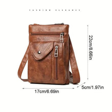 将图片加载到图库查看器，Soft PU Leather Women Messenger Bag
