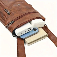 将图片加载到图库查看器，Soft PU Leather Women Messenger Bag
