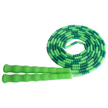 Load image into Gallery viewer, Soft Skipping Rope Yoga Beaded Workout Jumping Non-slip Handle Sports Gym Exercise  Burning Fitness Adjustable Length Tangle-Free Segmented Soft Beaded Skipping Rope Fitness Jump Rope For Kids Man Women
