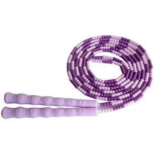 Load image into Gallery viewer, Soft Skipping Rope Yoga Beaded Workout Jumping Non-slip Handle Sports Gym Exercise  Burning Fitness Adjustable Length Tangle-Free Segmented Soft Beaded Skipping Rope Fitness Jump Rope For Kids Man Women
