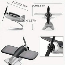将图片加载到图库查看器，Solar Airplane Creative Car Decoration
