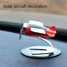 将图片加载到图库查看器，Solar Airplane Creative Car Decoration
