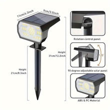 Load image into Gallery viewer, Solar Landscape Outdoor Spotlights
