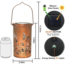 Load image into Gallery viewer, Solar Lanterns Outdoor Hanging Lantern Lights
