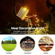 Load image into Gallery viewer, Solar LED Watering Can String Lights
