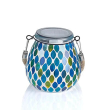 将图片加载到图库查看器，Solar Outdoor Mosaic Lantern
