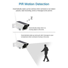 将图片加载到图库查看器，Solar Powered IP Camera with Rechargable Batteries HD 1080p Loop Recording
