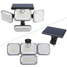 Load image into Gallery viewer, Solar Powered Wall Lights Outdoor Motion Sensor Lamps
