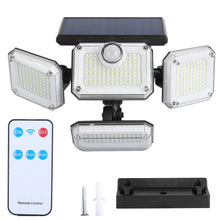 Load image into Gallery viewer, Solar Powered Wall Lights Outdoor Motion Sensor Lamps
