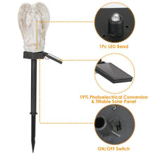 将图片加载到图库查看器，Solar Praying Angle Statue Garden Light
