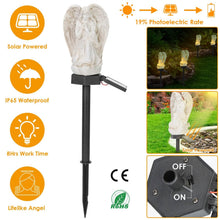 将图片加载到图库查看器，Solar Praying Angle Statue Garden Light
