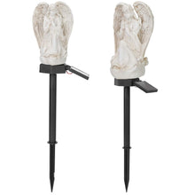 将图片加载到图库查看器，Solar Praying Angle Statue Garden Light
