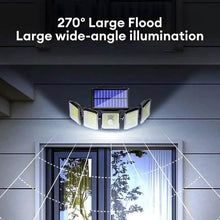 Load image into Gallery viewer, Solar Wall Light with 5 Adjustable Angle Heads
