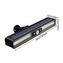 将图片加载到图库查看器，Solar Waterproof Movement Induction Wall Lamp
