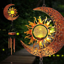 将图片加载到图库查看器，Solar Wind Chimes Garden Decorative Wind Chime Light

