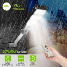 将图片加载到图库查看器，Solar Wireless IP65 Waterproof Street Path Light
