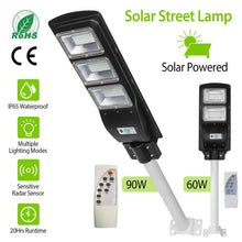 将图片加载到图库查看器，Solar Wireless IP65 Waterproof Street Path Light
