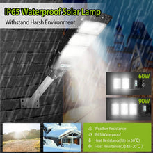 将图片加载到图库查看器，Solar Wireless IP65 Waterproof Street Path Light
