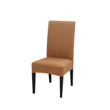 Load image into Gallery viewer, Solid Color Chair Covers Elastic Stretch Protection Case Slipcovers for Wedding Restaurant Home Kitchen Dining Chair Cover Dining Chair Slipcovers Stretch Parsons Chair Covers Sets Chiar Protector Removable Washable Elastic for Ktichen Dining Room
