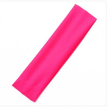 将图片加载到图库查看器，Solid Sports Headband Women Fashion Elastic Hair Bands Running Fitness Yoga Headwear Female Stretch Wash Makeup Gorgeous Hair Accessories For Women
