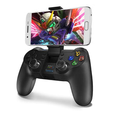 Load image into Gallery viewer, Solid Sustainable Black Bluetooth 2.4GHz Wireless Gamepad Controller Compatible With PC Smartphones Laptop
