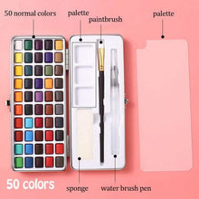 将图片加载到图库查看器，Solid Watercolor Pigment Set
