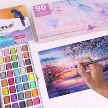 将图片加载到图库查看器，Solid Watercolor Pigment Set
