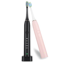Load image into Gallery viewer, Sonic Electric Toothbrush For Adults Magnetic Charging Waterproof IPX7 Replacement Heads Set
