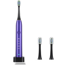 Load image into Gallery viewer, Sonic Electric Toothbrush For Adults Magnetic Charging Waterproof IPX7 Replacement Heads Set
