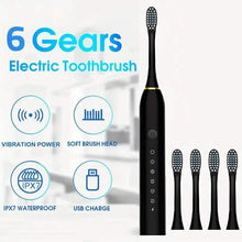 Load image into Gallery viewer, Sonic Electric Toothbrush with 6 Modes and Smart Timer
