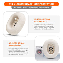 Load image into Gallery viewer, Sonos Ace Earpad Sweat Covers - WC SweatZ Ace
