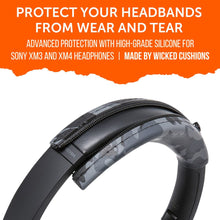 将图片加载到图库查看器，Sony XM3 &amp; XM4 Silicone Headband Cover - WC BandZ XM3 &amp; XM4
