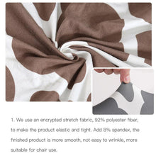 Load image into Gallery viewer, Spandax Stretch Dining Plaid Chair Cover for Sofa And Armchairs Chair Cover Living Room Cover For Office Chaircover Wedding Stretch Parsons Chair Slipcovers Removable Washable Kitchen Chair Protector Cover
