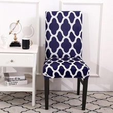 Load image into Gallery viewer, Spandax Stretch Dining Plaid Chair Cover for Sofa And Armchairs Chair Cover Living Room Cover For Office Chaircover Wedding Stretch Parsons Chair Slipcovers Removable Washable Kitchen Chair Protector Cover
