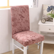 将图片加载到图库查看器，Spandex Chair Cover Removable Anti-Dirty Seat Slipcover Cover For Banquet Wedding Dinner Restaurant Slipcovers Anti-Stain Removable Washable Parsons Chair Protector For Dining Room Banquet Ceremony Wedding Party Hotel Restaurant
