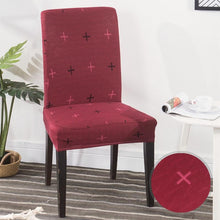 将图片加载到图库查看器，Spandex Chair Cover Removable Anti-Dirty Seat Slipcover Cover For Banquet Wedding Dinner Restaurant Slipcovers Anti-Stain Removable Washable Parsons Chair Protector For Dining Room Banquet Ceremony Wedding Party Hotel Restaurant
